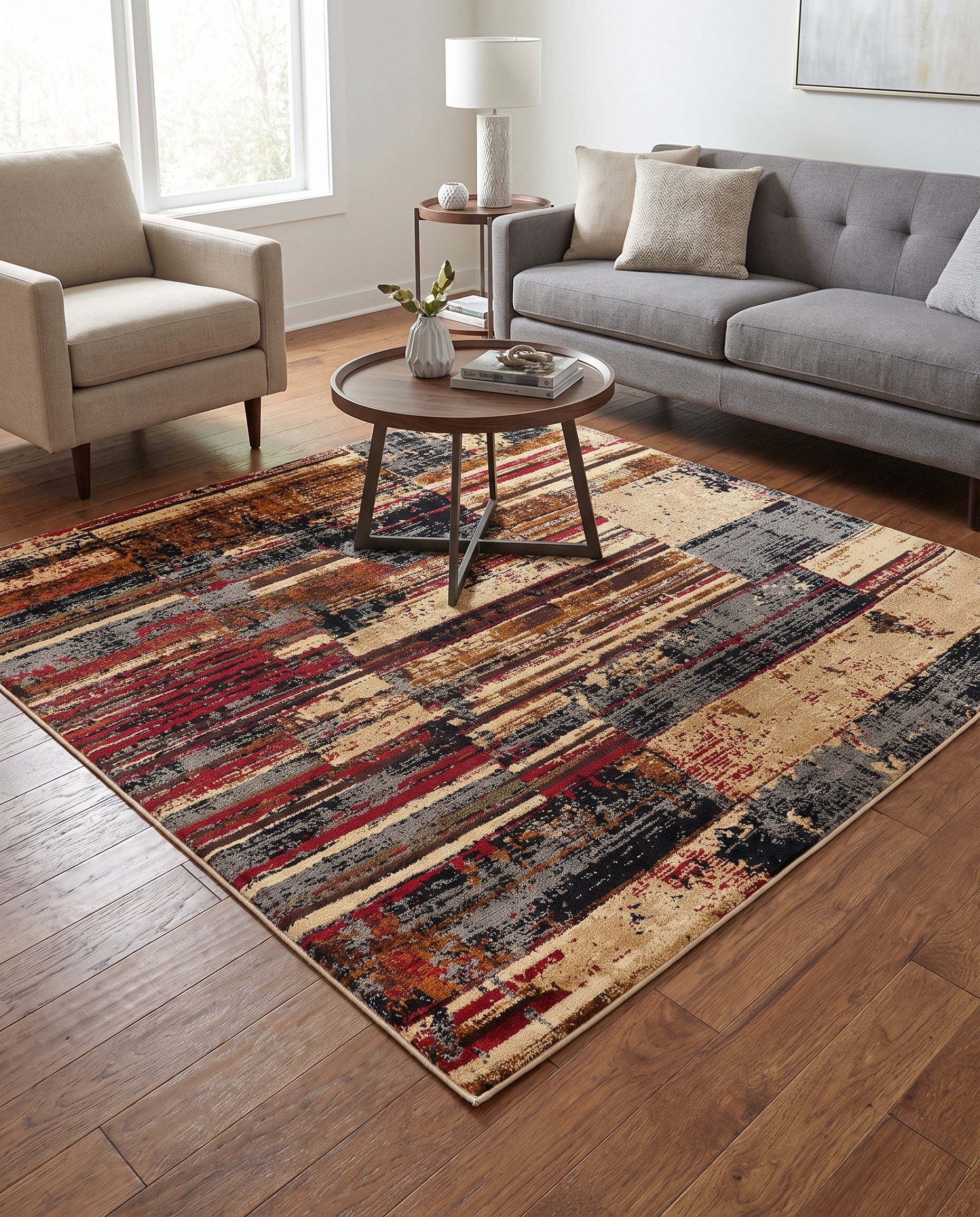 5' 3 x 5' 3 Saturn Square Rug
