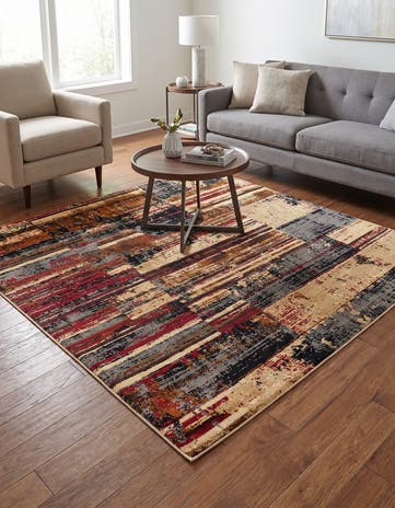 5' 3 x 5' 3 Saturn Square Rug