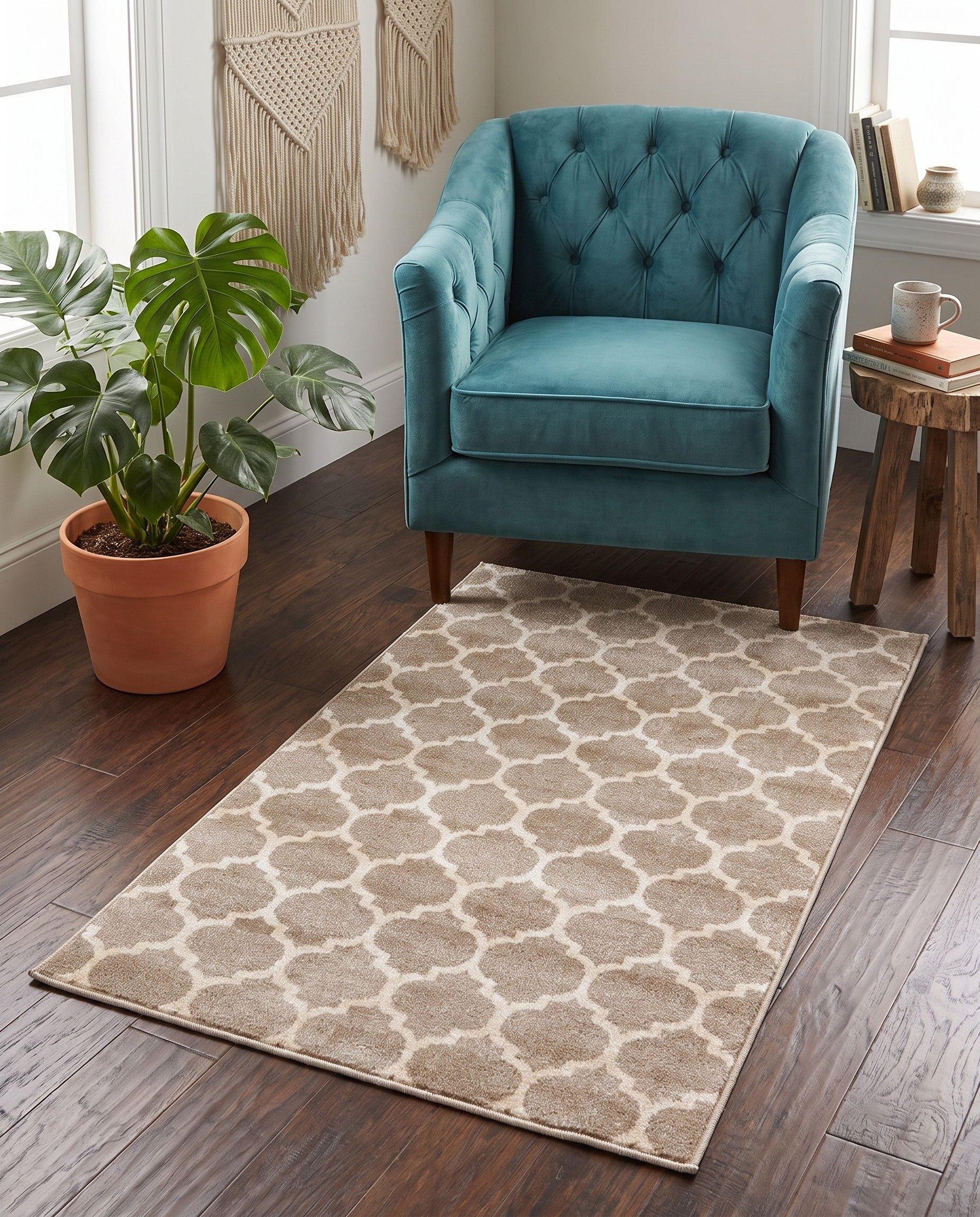 3' x 5' 3 Trellis Rug