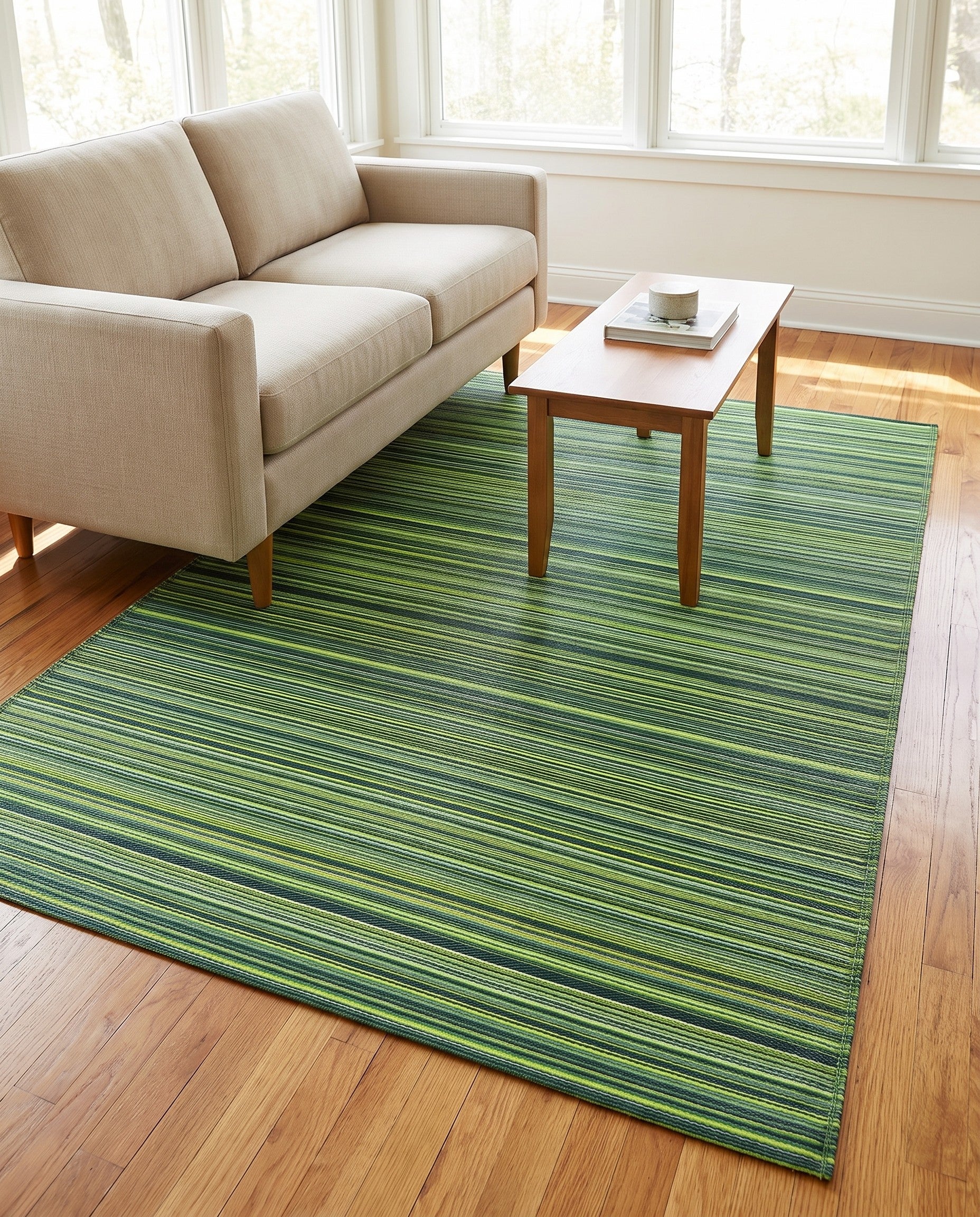 5' x 8' Easy-Clean Vista Breeze Indoor / Outdoor Rug