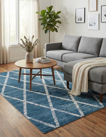 Navy Blue Starlight Rug