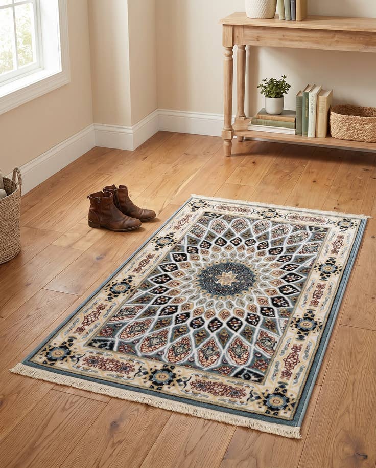 Detailansicht von 60cm x 95cm Nain Design Teppich