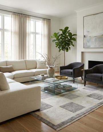 8' 2 x 11' 6 Hand Knotted Darya Wool Rug