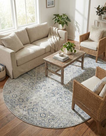Gray Newport Oval Rug