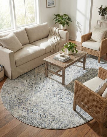 Gray Newport Oval Rug