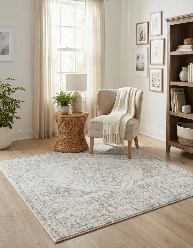 Detail image of 4' x 4' Oxford Square Rug