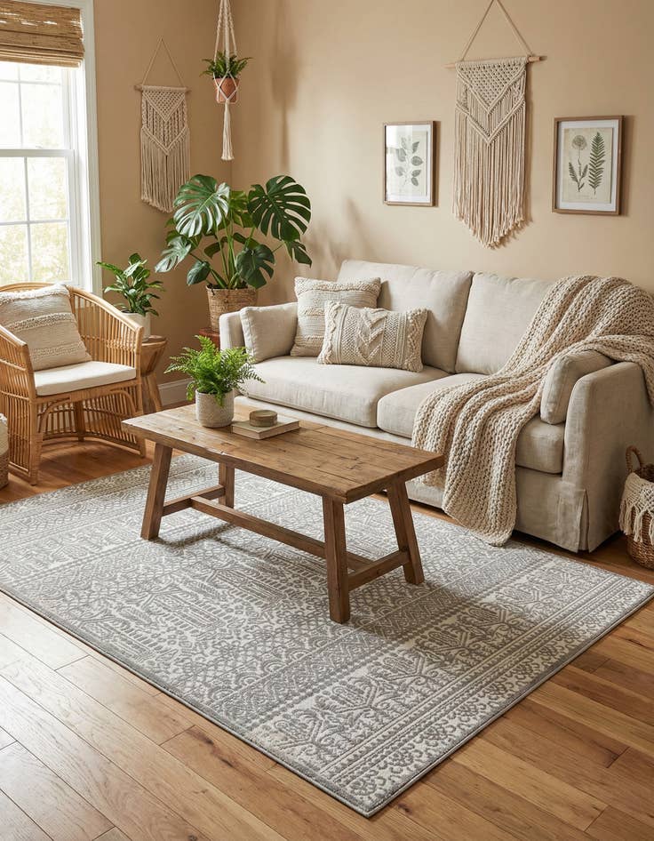 Detail image of Jill Zarin 4' x 6' Uptown Cloisters Rug