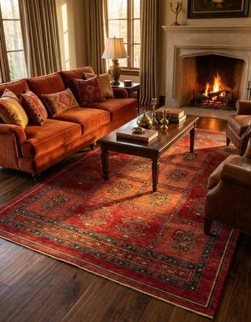 5' 8 x 8' 9 Kashkuli Rug
