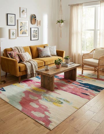6' x 9' Washable Hyacinth Rug