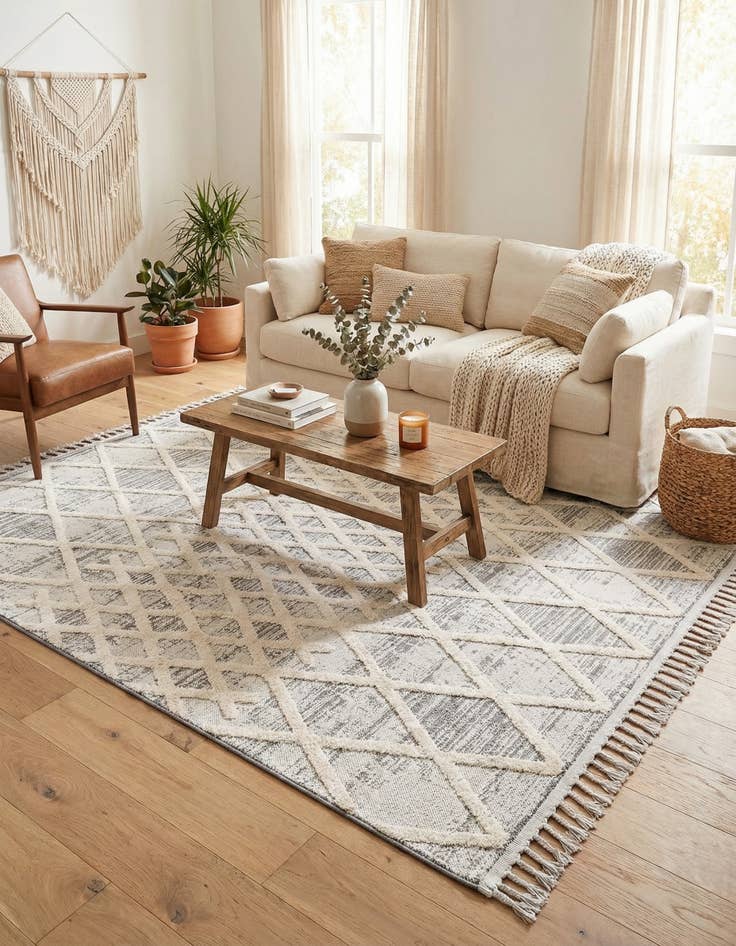 Detail image of 7' 10 x 7' 10 Arlo Square Rug