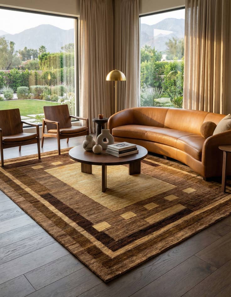 Detail image of 5' x 6' 4 Juma Wool Rug