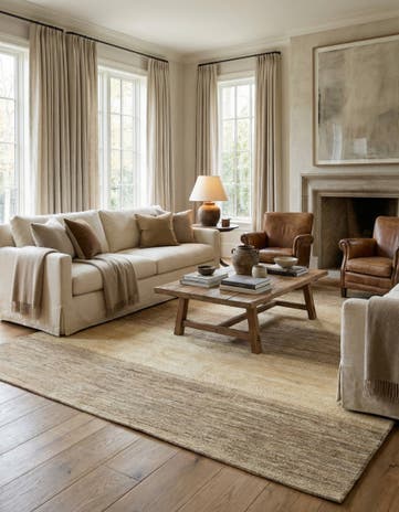 6' 8 x 9' 3 Tabiibaft Wool Rug
