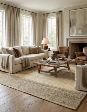6' 8 x 9' 3 Tabiibaft Wool Rug
