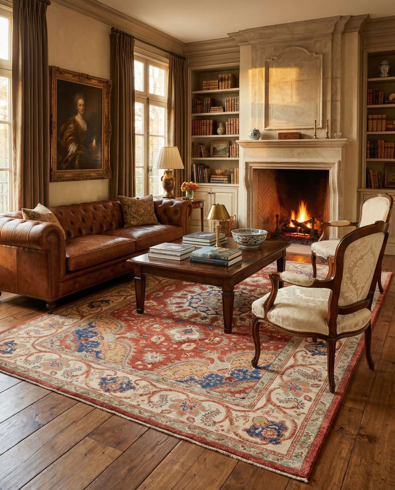 6' 9 x 10' 2 Hand Knotted Ariana Ziegler Rug