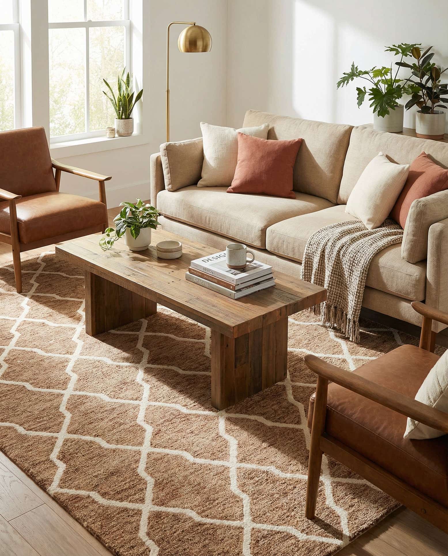 5' 1 x 8' Luna Wool Rug