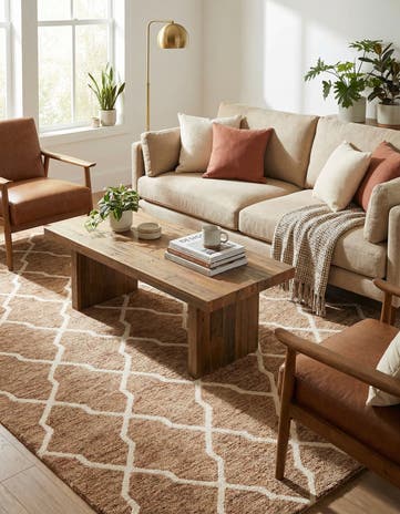5' 1 x 8' Luna Wool Rug