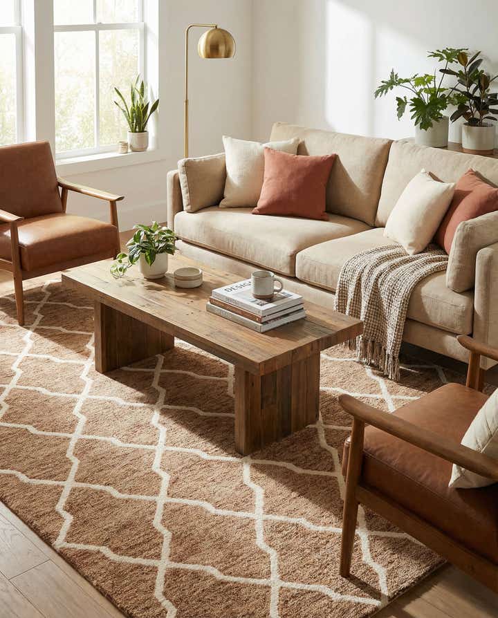 5' 1 x 8' Luna Wool Rug