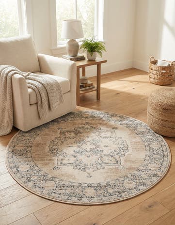 4' x 4' Oregon Round Rug