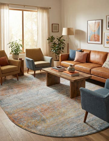 7' 10 x 10' 2 Newport Oval Rug