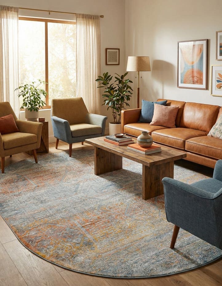7' 10 x 10' 2 Newport Oval Rug