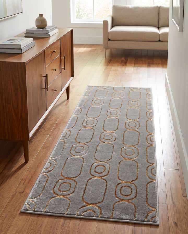 2' x 5' Vogue Geo Runner Rug