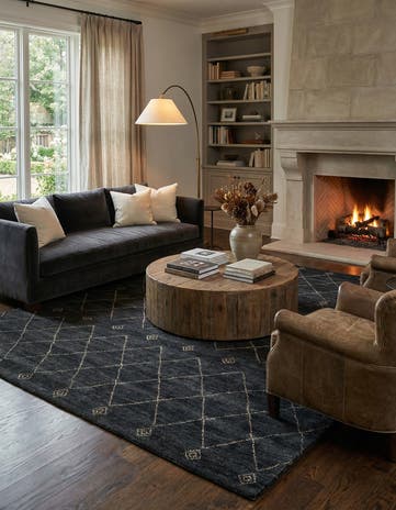 8' 2 x 10' 1 Hand Knotted Darya Wool Rug