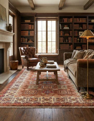 5' 6 x 7' 10 Hand Knotted Kazak Oriental Rug