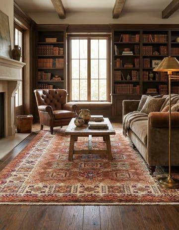 5' 6 x 7' 10 Hand Knotted Kazak Oriental Rug