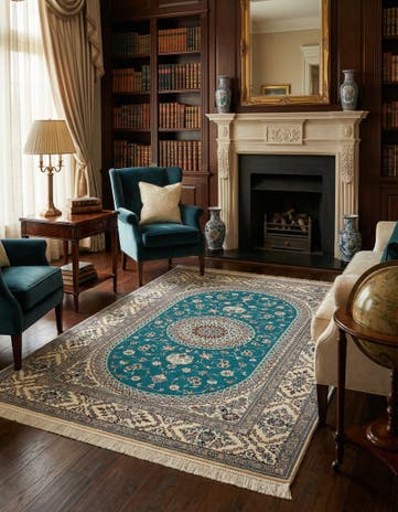 4' 3 x 6' 6 Nain Rug