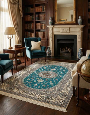 4' 3 x 6' 6 Nain Rug