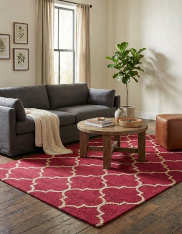 5' x 8' Luna Wool Rug