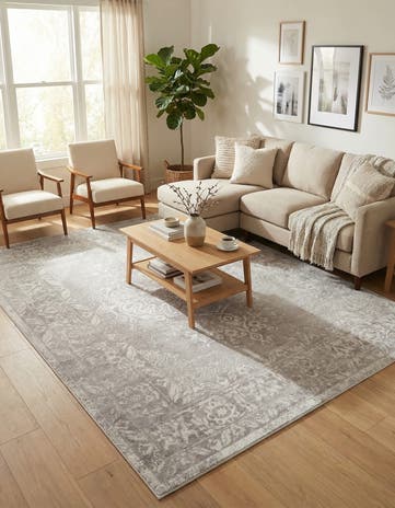 Gray Oxford Rug