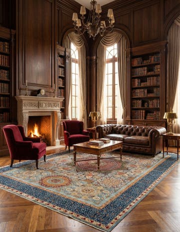 9' 8 x 13' 11 Hand Knotted Amina Rug
