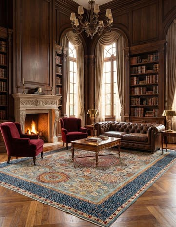 9' 8 x 13' 11 Hand Knotted Amina Rug