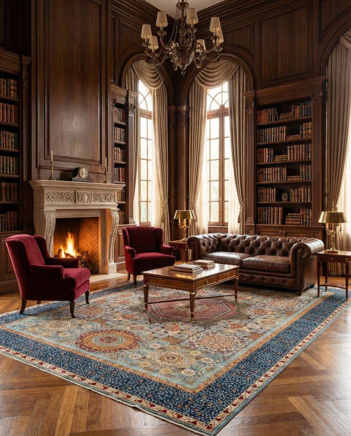 9' 8 x 13' 11 Hand Knotted Amina Rug