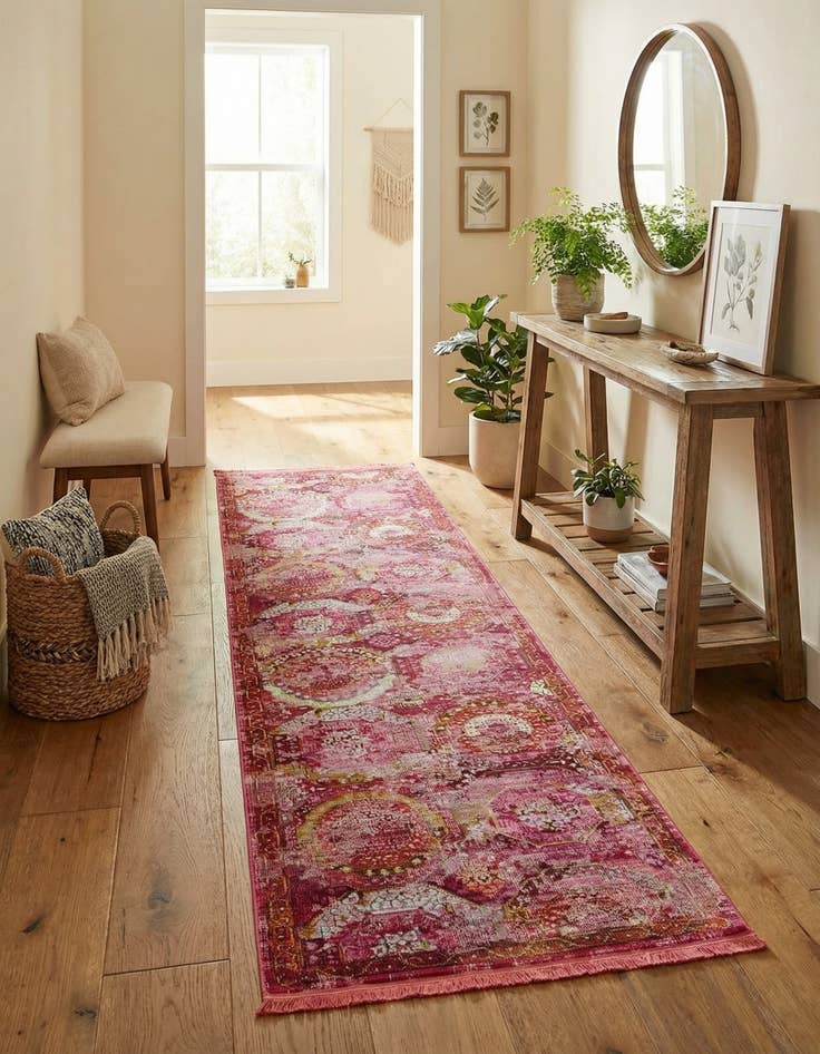 Detail image of  2' 7 x 10' Santiago Runner Rug