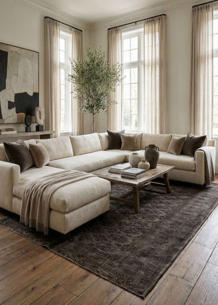 6' 10 x 10' 3 Hand Knotted Ultra Vintage Persian Wool Rug