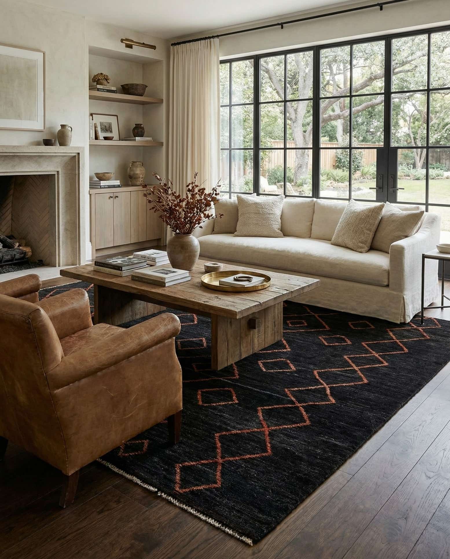 8' 6 x 11' 8 Hand Knotted Moroccan Wool Rug