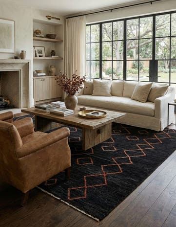 8' 6 x 11' 8 Hand Knotted Moroccan Wool Rug