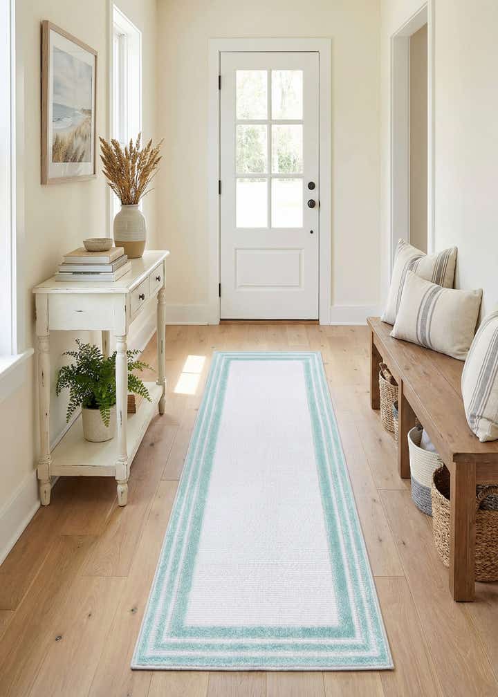 2' x 6' Easy-Clean Aruba Indoor / Outdoor Runner Rug