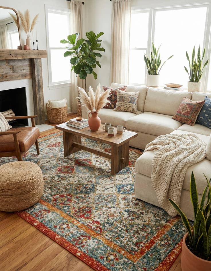 Detail image of 9' x 12' 2 Venice Rug