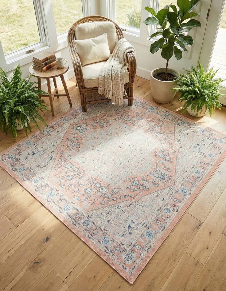 Detail image of 8' x 8' Whitney Square Rug