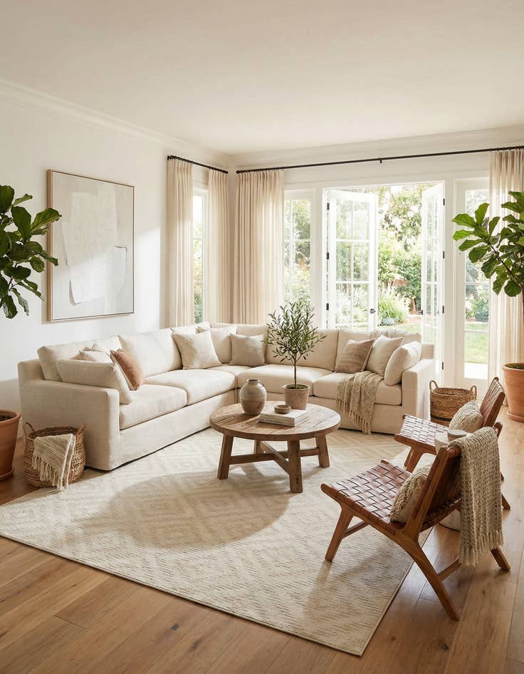 Detail image of 10' x 14'  Washable Sabrina Soto Indoor / Outdoor Rug