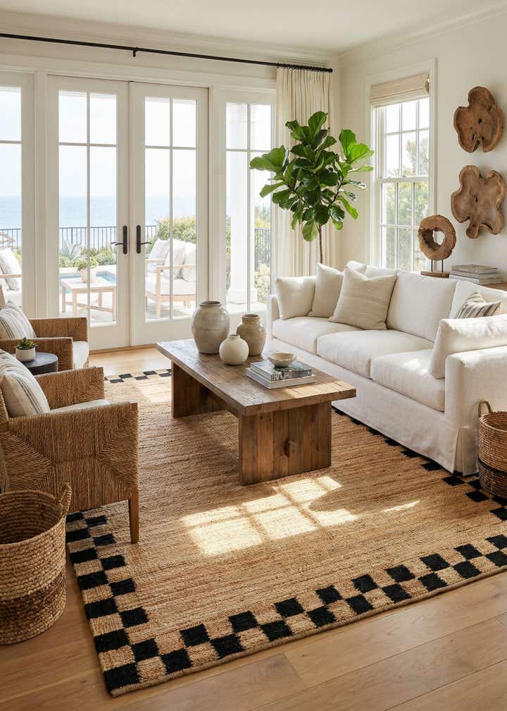 7' 10 x 10' Hand Woven Laurel Handwoven Jute Rug