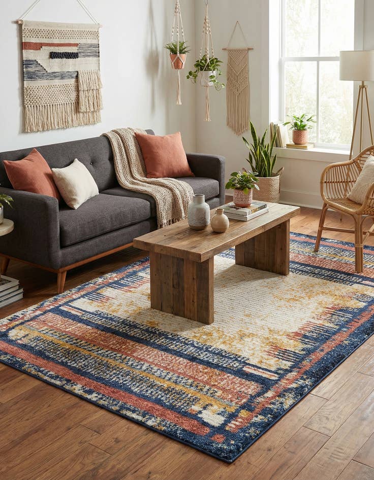 Detail image of 5' 3 x 8' Tagine Rug