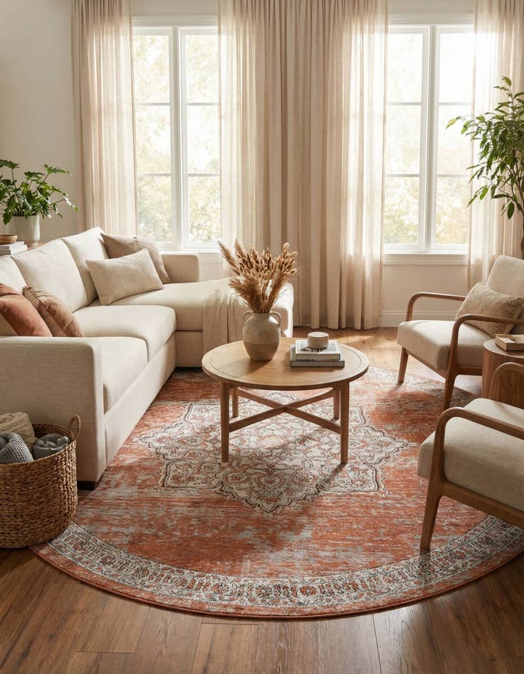 Detail image of 10' x 10' Nyla Round Rug