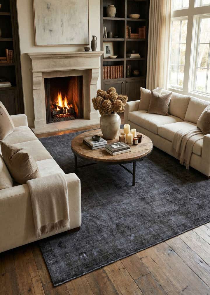 9' 5 x 12' 8 Hand Knotted Ultra Vintage Persian Wool Rug