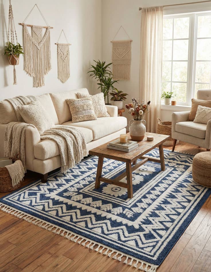 Detail image of  7' 10 x 10' Boho Rug