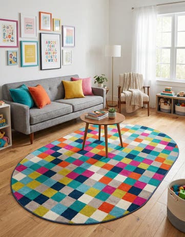 Azalea Oval Rug