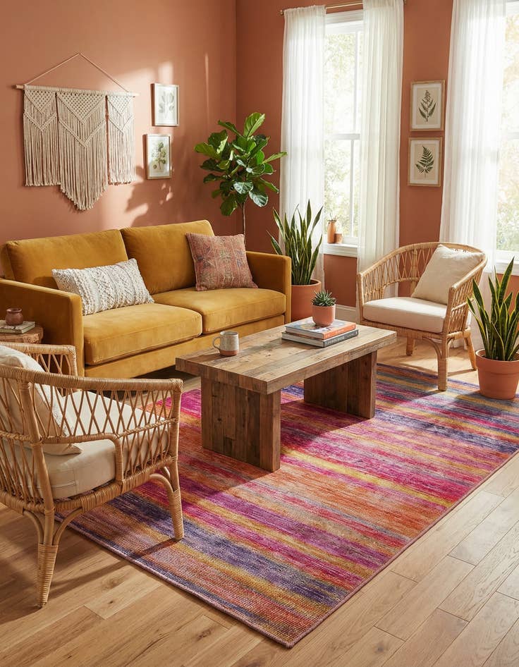 Detail image of  4' x 6' Asha Rug